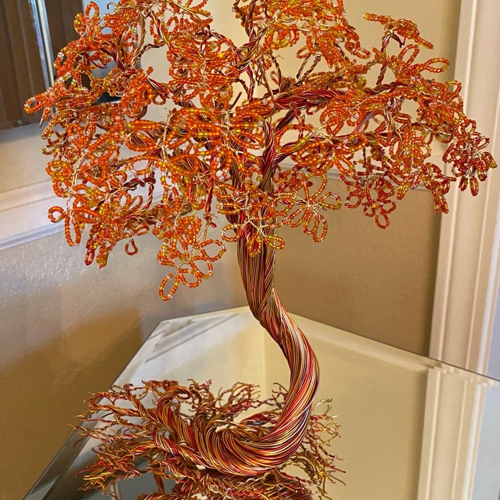 Red-orange brilliant trees(20%-=$55.00 off) lowest price ever